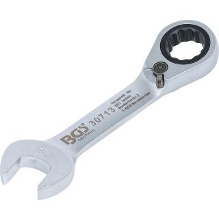 Ratschenring-Maulschlüssel | kurz | umschaltbar | SW 13 mm