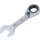 Ratschenring-Maulschlüssel | kurz | umschaltbar | SW 17 mm