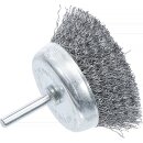 Topfbürste | Aufnahme 6 mm Stift | Ø 75 mm
