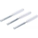 Nylonbürste | 10 mm | Antrieb Außensechskant 6,3 mm (1/4") | 3-tlg.
