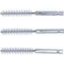 Nylonbürste | 10 mm | Antrieb Außensechskant 6,3 mm (1/4") | 3-tlg.
