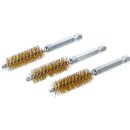 Messingbürste | 13 mm | Antrieb Außensechskant...