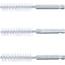 Nylonbürste | 13 mm | Antrieb Außensechskant 6,3 mm (1/4") | 3-tlg.