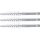 Nylonbürste | 13 mm | Antrieb Außensechskant 6,3 mm (1/4") | 3-tlg.