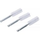 Nylonbürste | 16 mm | Antrieb Außensechskant 6,3 mm (1/4") | 3-tlg.