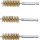 Messingbürste | 17 mm | Antrieb Außensechskant 6,3 mm (1/4") | 3-tlg.