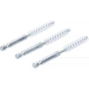 Nylonbürste | 9 mm | Antrieb Außensechskant 6,3 mm (1/4") | 3-tlg.