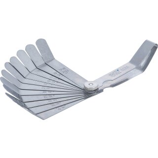 Präzisions-Fühlerlehren, gebogen | 12 Blatt