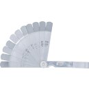 Präzisions-Fühlerlehren, gebogen | 12 Blatt