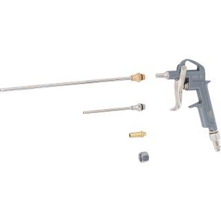 Druckluft-Ausblaspistole | Alu-Druckguss | mit 3 Düsen