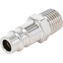 Druckluft-Stecknippel | 6,3 mm (1/4")...