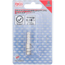 Druckluft-Stecknippel mit 8 mm Schlauchanschluss