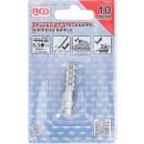 Druckluft-Stecknippel mit 10 mm Schlauchanschluss