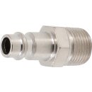 Druckluft-Stecknippel | 10 mm (3/8") Außengewinde