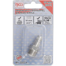 Druckluft-Stecknippel | 10 mm (3/8") Außengewinde