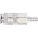 Druckluft-Schnellkupplung mit 8 mm Schlauchanschluss