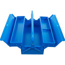 Metall-Werkzeugkasten | leer | 420 x 200 x 150 mm | 3...