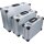 Aluminiumkoffer-Satz | 3-tlg.