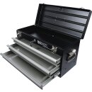 Metall-Werkzeugkoffer, leer | 3 Schubladen