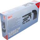 Druckluft-Saug- / Blaspistole | umschaltbar | 8-tlg.