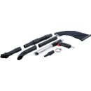 Druckluft-Saug- / Blaspistole | umschaltbar | 8-tlg.