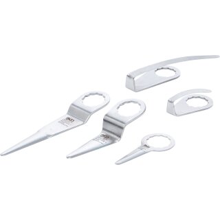 Schneidmesserset für Druckluft-Ausglaser | für Art. 3218, 9291 | 5-tlg.