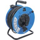 Kabeltrommel | 50 m | 3 x 1,5 mm² | 4 Steckdosen mit...