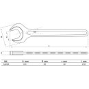 Einmaulschlüssel | DIN 894 | SW 19 mm