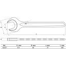 Einmaulschlüssel | DIN 894 | SW 27 mm