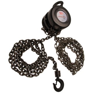 Flaschen-Kettenzug | Hubhöhe 2,5 m | 1 t