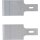 Ersatz-Schaberklingen für Art. 364 | 0,6 x 20 mm | 5-tlg.