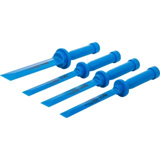 Kunststoff-Schaber-Satz | 19 - 22 - 25 - 38 mm breit | 4-tlg.