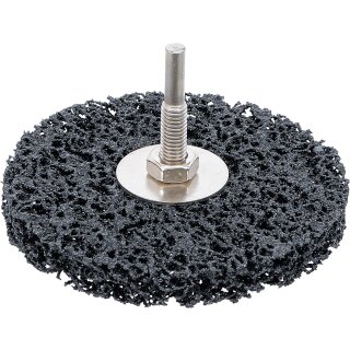 Abrasiv-Schleifscheibe | schwarz | Ø 100 mm | Aufnahmebohrung 8 mm