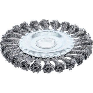 Scheibenbürste / Zopfrundbürste | Ø 125 mm