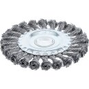 Scheibenbürste / Zopfrundbürste | Ø 125 mm