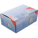 Polierköpfe-Sortiment | Antrieb 6,3 mm (1/4") | 14-tlg.