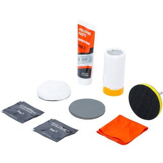 Fahrzeugscheinwerfer-Aufbereitungs-Kit | 14-tlg.