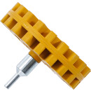 Folienradierer | mit Lamellen | Ø 100 mm