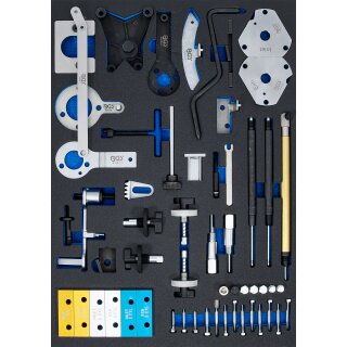 Werkstattwageneinlage 3/3: Motor-Einstellwerkzeug-Satz | für Fiat, Alfa, Lancia, Opel, Suzuki, Ford