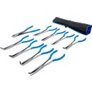 Langbeck- / Flach- und Zündkerzen-Stecker-Zangen-Satz | extra lang | 9-tlg.