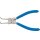 Sprengringzange | abgewinkelt | für Innensprengringe | 175 mm