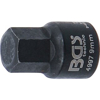 Bremssattel-Einsatz | Innensechskant | extra kurz | 9 mm