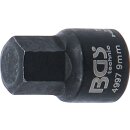Bremssattel-Einsatz | Innensechskant | extra kurz | 9 mm