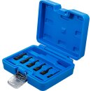 Abdreh-Einsatz-Satz für Glühkerzenelektrode | Antrieb Innenvierkant 6,3 mm (1/4") | 6-tlg.