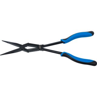 Doppelgelenk-Zange | gerade Spitze | 350 mm