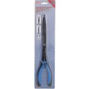 Doppelgelenk-Zange | abgewinkelte Spitze | 350 mm