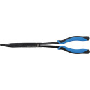 Doppelgelenk-Zange | abgewinkelte Spitze | 350 mm