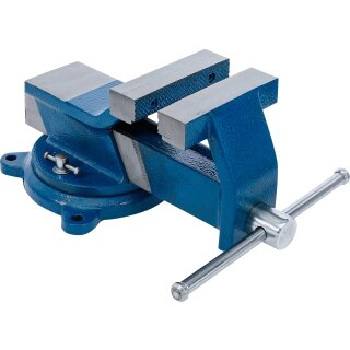 Stahl-Schraubstock | geschmiedet | 125 mm Spannbacken