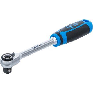 Umschaltknarre | feinverzahnt | Abtrieb Außenvierkant 10 mm (3/8")