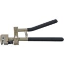 Lochzange zum Stanzen von abgekanteten Werkstücken